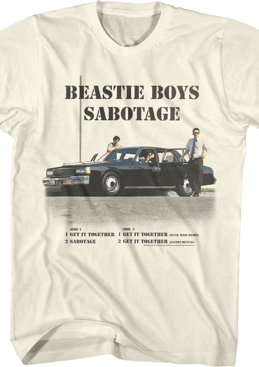 Sabotage Beastie Boys T-Shirt - main product image