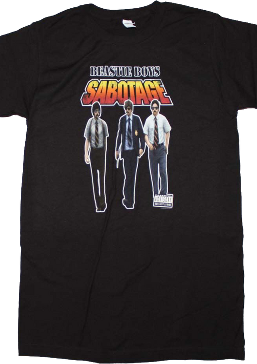 Sabotage Beastie Boys T-Shirt - main product image