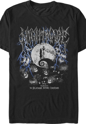 Sally & Jack Silhouettes Nightmare Before Christmas T-Shirt