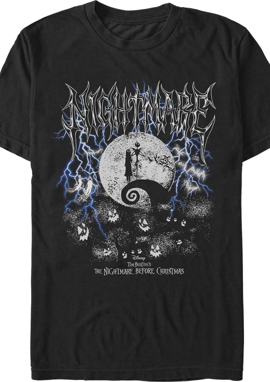 Sally & Jack Silhouettes Nightmare Before Christmas T-Shirt - main product image