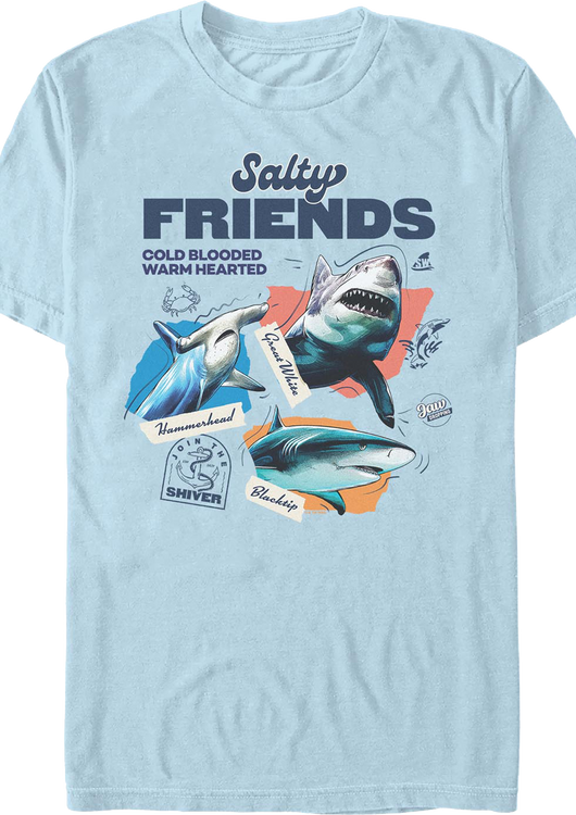 Salty Friends Shark Week T-Shirt - main product image