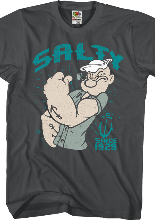 Salty Since 1929 Popeye T-Shirt - main product image