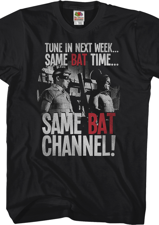 Same Bat Time Same Bat Channel Batman T-Shirt - main product image