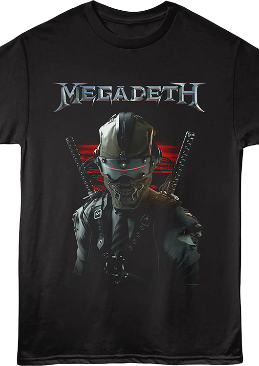Ninja Vic Megadeth T-Shirt - main product image
