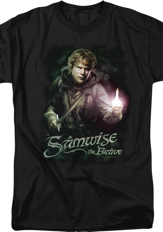 Samwise the Brave Lord of the Rings T-Shirt - main product image