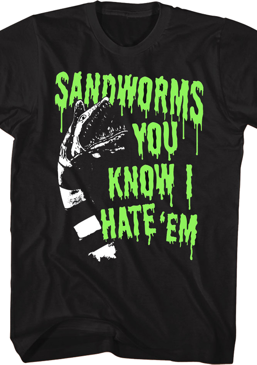 Sandworms Beetlejuice T-Shirt - main product image