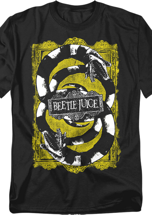 Sandworms & Logo Beetlejuice T-Shirt - main product image