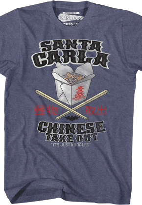Santa Carla Chinese Take Out Lost Boys T-Shirt