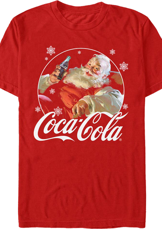 Santa Claus Coca-Cola T-Shirt - main product image