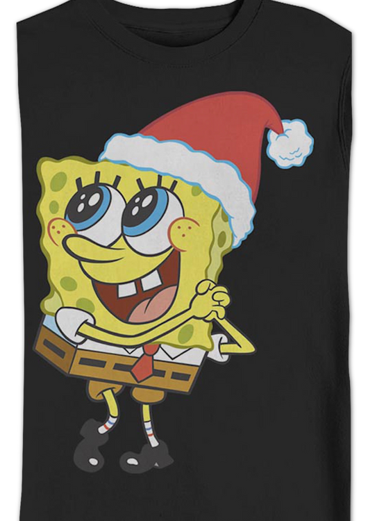 Santa Claus Hat SpongeBob SquarePants Sweatshirt - main product image