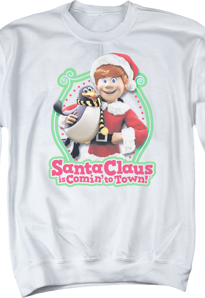 Topper And Kris Kringle Santa Claus Is Comin' To Town Sweatshirt