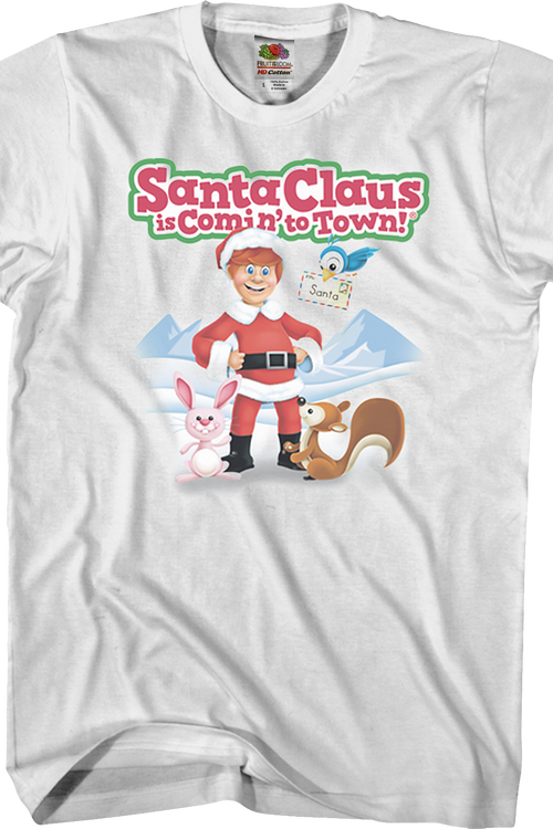 Santa Claus Is Comin' To Town T-Shirt - main product image