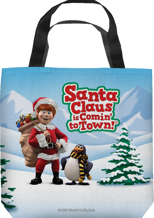 Santa Claus Is Comin' To Town Tote Bag - main product image