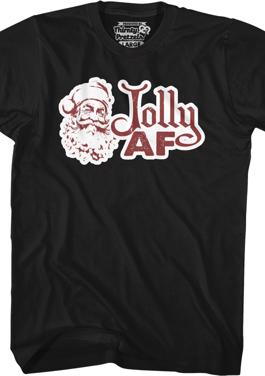 Santa Claus Jolly AF T-Shirt - main product image