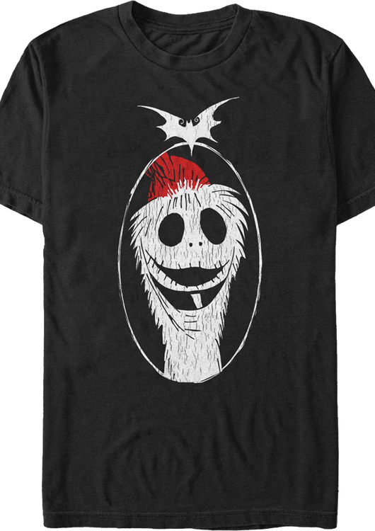 Santa Jack Nightmare Before Christmas T-Shirt - main product image