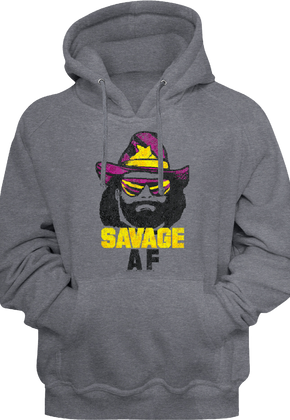 Savage AF Macho Man Hoodie