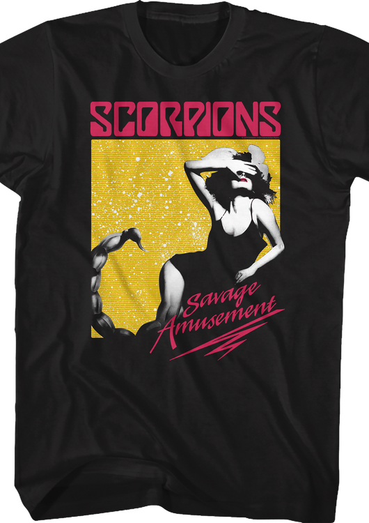 Savage Amusement Album Cover Scorpions T-Shirt - main product image