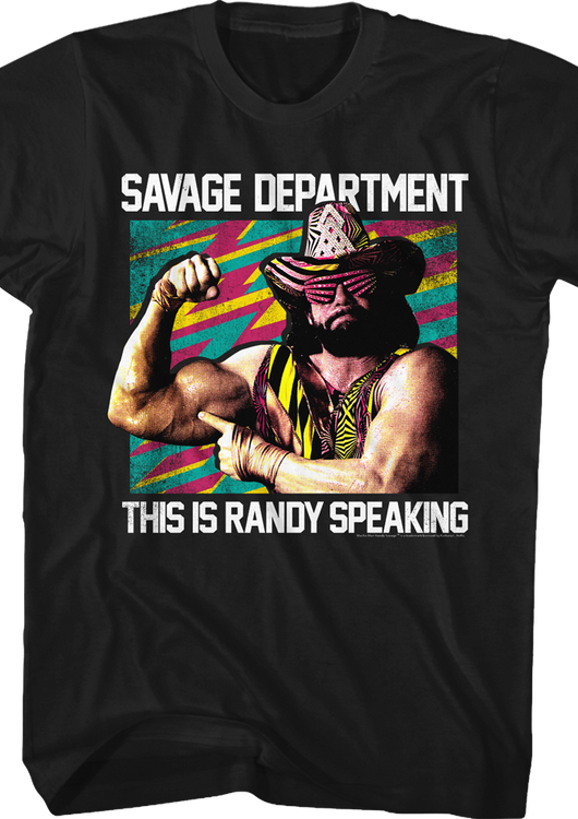 Savage Department Macho Man T-Shirt - main product image