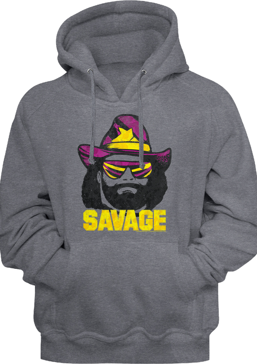 Savage Macho Man Hoodie - main product image