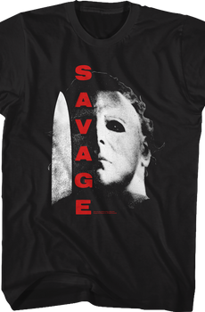 Savage Michael Myers Halloween T-Shirt