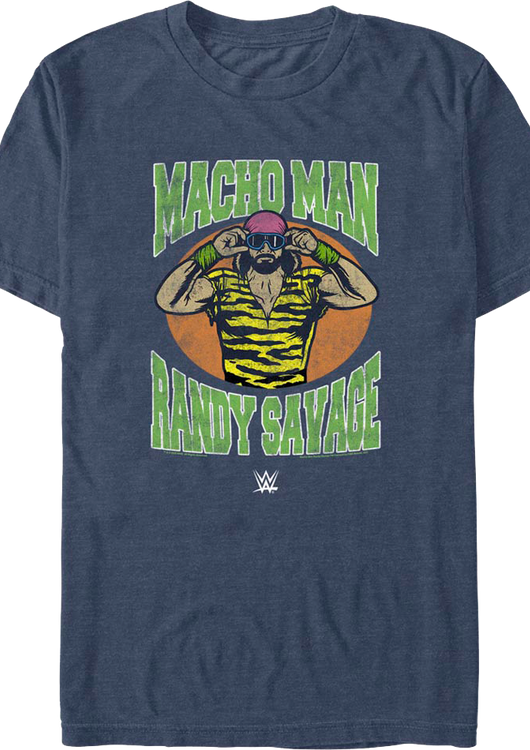 Savage Shades Macho Man T-Shirt - main product image