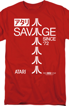 Savage Since '72 Atari T-Shirt