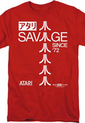 Savage Since '72 Atari T-Shirt