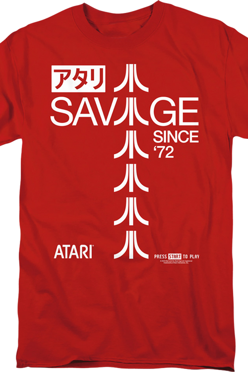 Savage Since '72 Atari T-Shirtmain product image