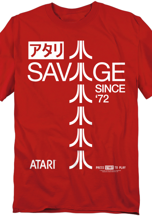 Savage Since '72 Atari T-Shirt - main product image