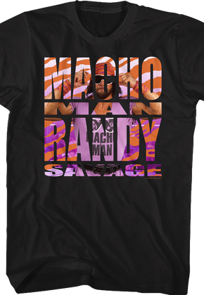 Savage Stripes Macho Man T-Shirt