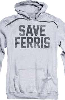Distressed Save Ferris Bueller Hoodie