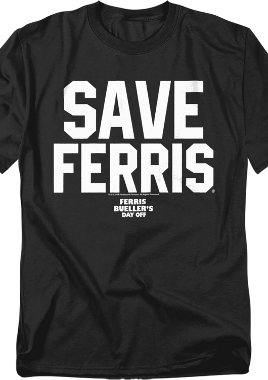 Save Ferris Mens T-Shirt - main product image