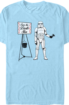 Save The Death Star Stormtrooper Bell Ringer Star Wars T-Shirt