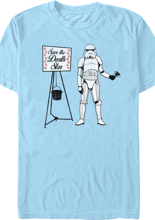 Save The Death Star Stormtrooper Bell Ringer Star Wars T-Shirt - main product image