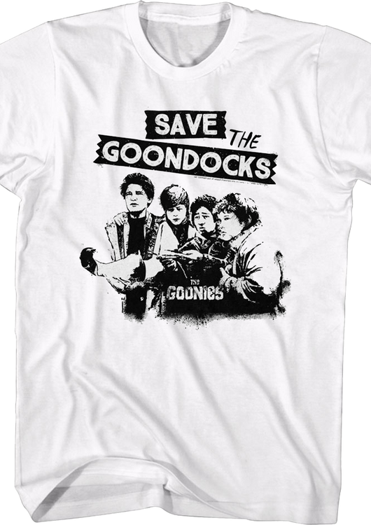 Save The Goon Docks Goonies T-Shirt - main product image