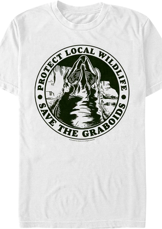Save The Graboids Tremors T-Shirt - main product image