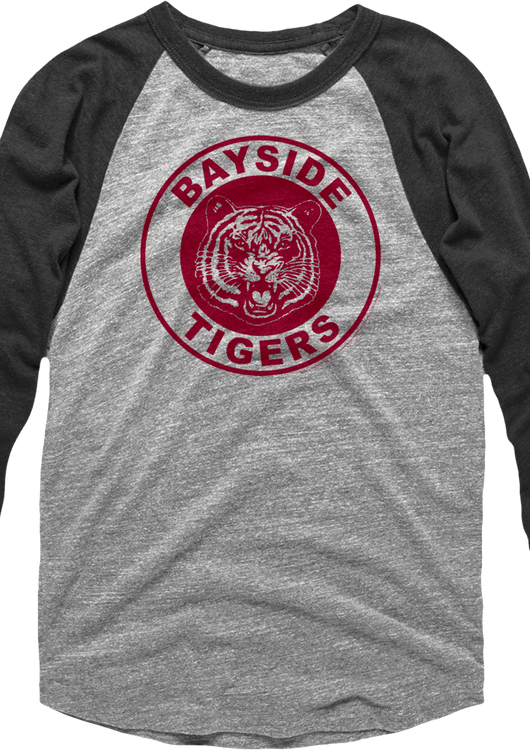 Saved by the Bell Bayside Tigers Raglan - main product image