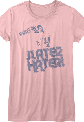 Ladies Saved By The Bell Slater Hater Shirt