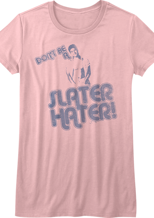 Ladies Saved By The Bell Slater Hater Shirt - main product image