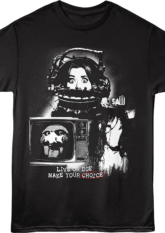 Your Choice Collage Saw T-Shirt - main product image
