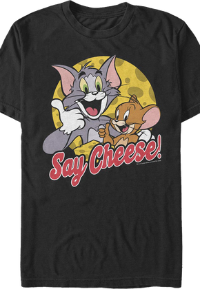 Say Cheese Tom And Jerry T-Shirt