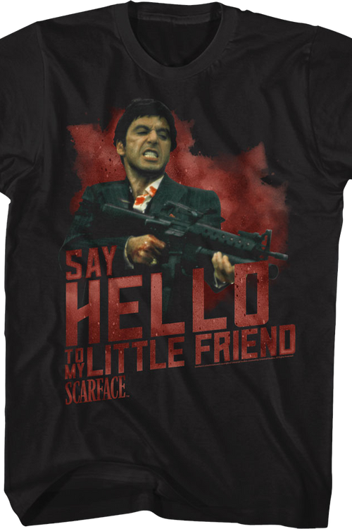 Say Hello To My Little Friend Scarface T-Shirt - main product image