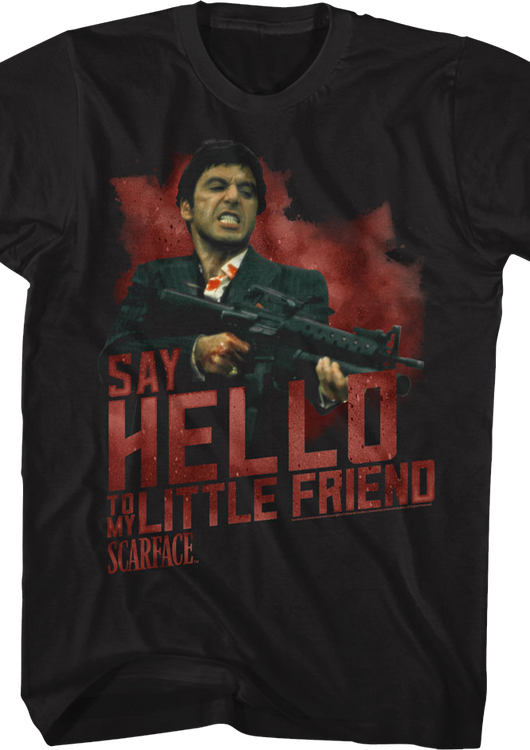 SAY HELLO TO MY LITTLE FRIEND/プリントTシャツ Say Hello to my Little Friend | TSHIRTSTHATSUCK LLC