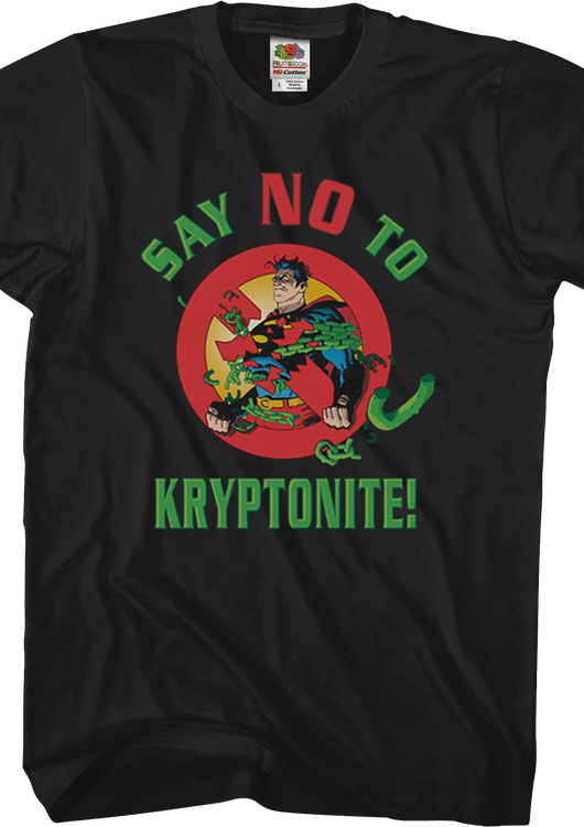 Say No To Kryptonite Superman T-Shirt - main product image