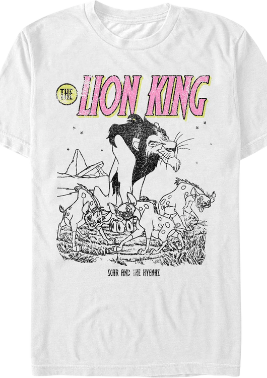 Scar And The Hyenas Lion King T-Shirt - main product image