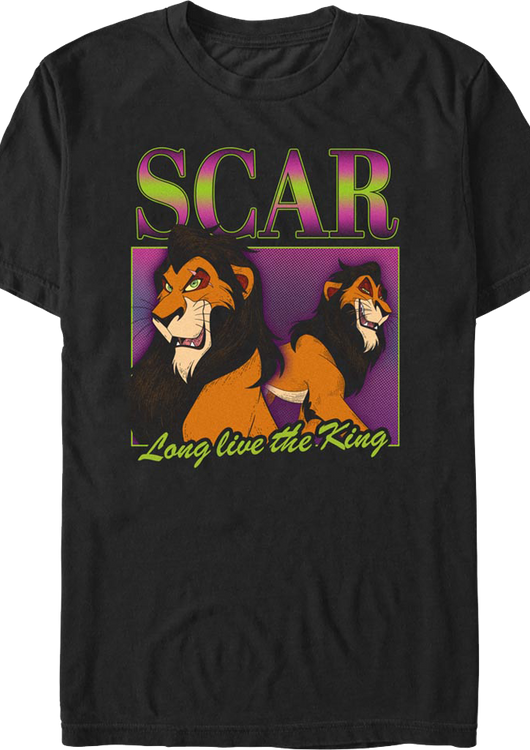 Scar Long Live The King Lion King T-Shirt - main product image