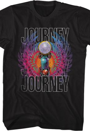 Scarab Beetle In Motion Journey T-Shirt