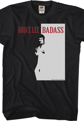 Scarface Badass Bruce Lee T-Shirt