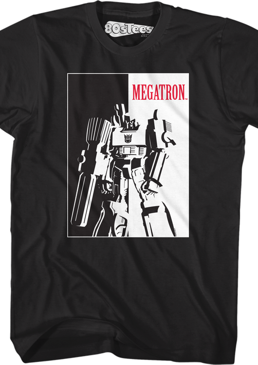Scarface Megatron Transformers T-Shirt - main product image