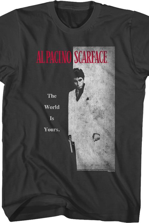 Scarface Movie Poster Smoke T-Shirt - main product image